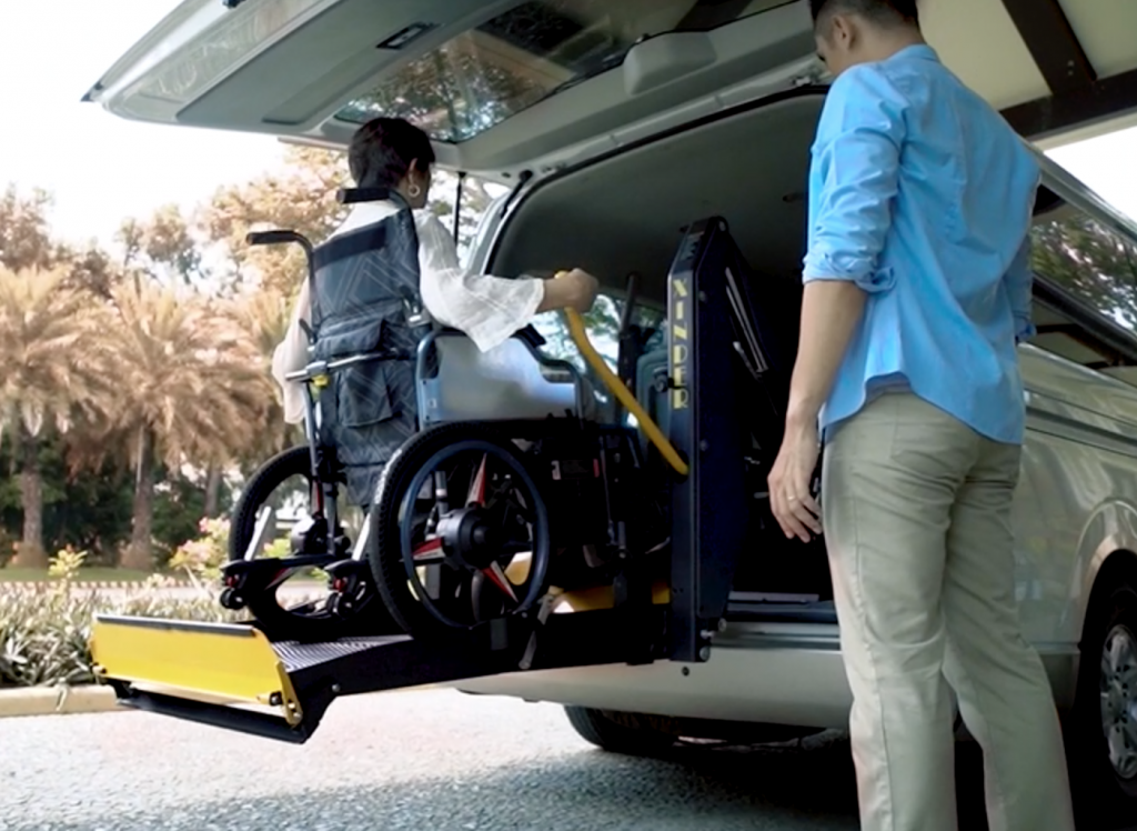 Van Wheelchair Electric Lift Far East Medical